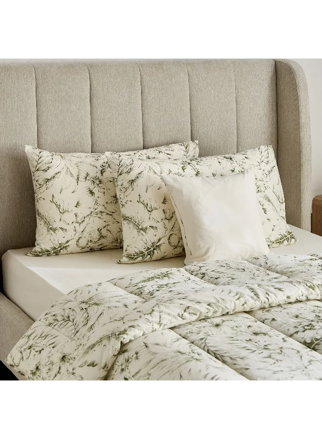 Home Box Valencia Cairns 5-Piece BIAB Printed Cotton Twin Comforter Set - 160x220 cm