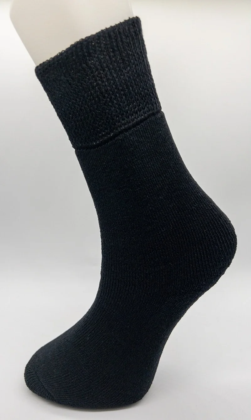 سيهو سوكس Premium Thermal 3 Pairs Women's Extra Thick Full Towel-Free Elastic Winter Socks