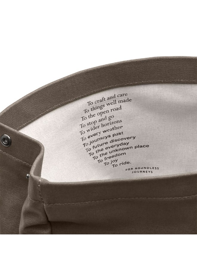 Brooks England Brooks Pickwick Cotton Backpack Moss  - Image 3