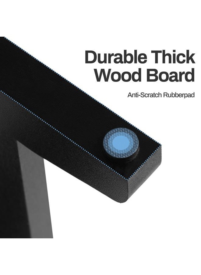 AODSK Digital Piano Universal Wood Stand,Adjustable Width Digital Piano Stand - Sturdy, Non-Slip, Scratch-Proof Design, Fits Multiple Keyboards - Image 4
