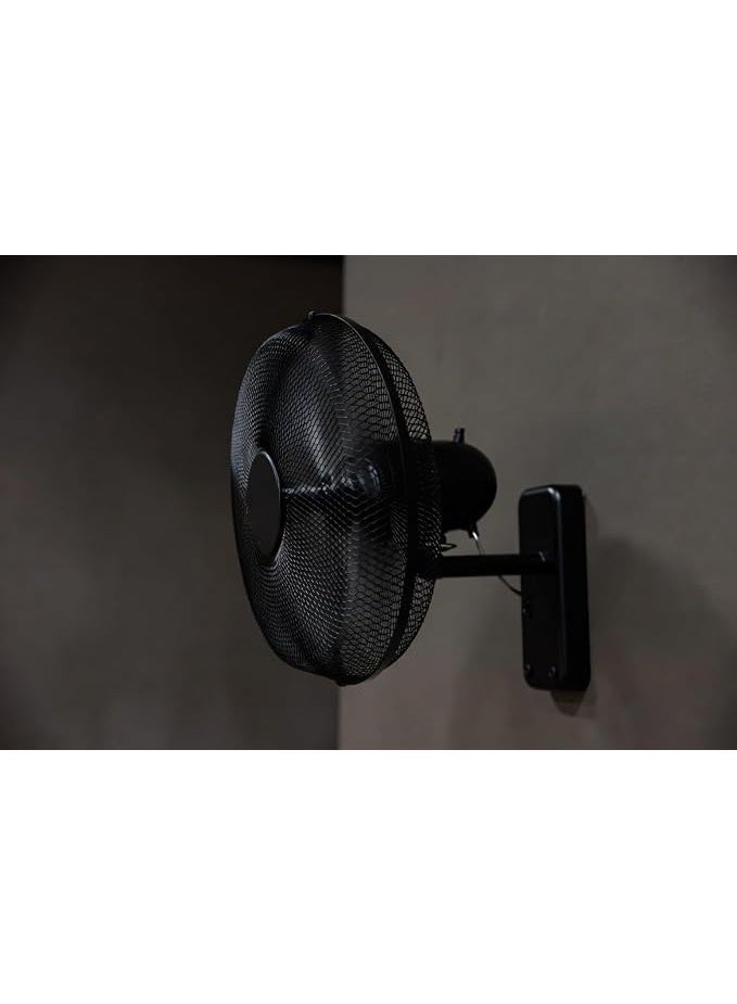 3-in-1 Multi-Purpose Fan – Floor, Desk, and Wall – 3 Speeds with Full Rotation – Practical Design for Home and Office Use - Image 3