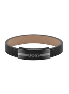 HUGO BOSS HUGO BOSS JEWELRY LUKE MENS LEATHER BRACELET - 1580490M  - Image 1