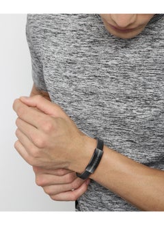 HUGO BOSS HUGO BOSS JEWELRY LUKE MENS LEATHER BRACELET - 1580490M  - Image 2