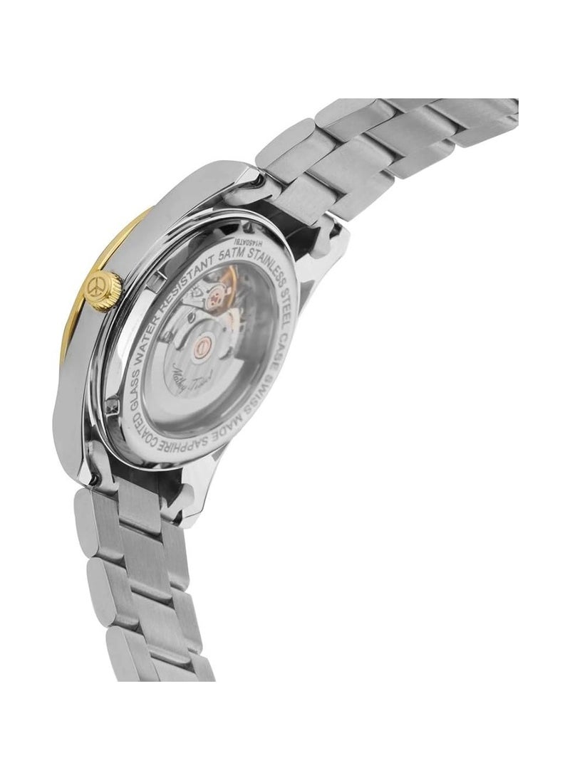 Mathey-Tissot - Mathey-Tissot Mathy III Automatic White Dial Men's Watch H1810ATBI - Image 1