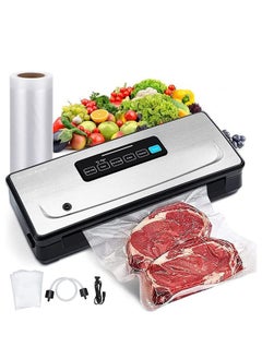 INKBIRD INKBIRD Vacuum Sealer Machine INK-VS02, 85kPa Powerful Pump, Dry/Moist Modes, Built-in Cutter, 30cm Seal Length, Easy Cleanup, Stainless Steel Design, Automatic Sealing for Food Preservation  - Image 1