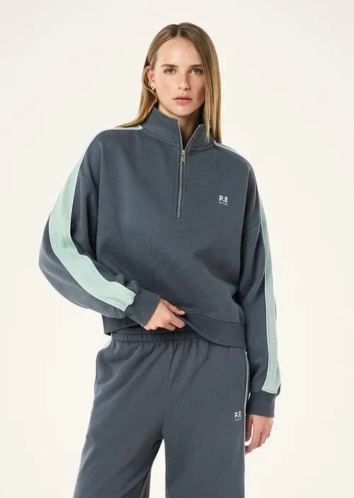 بي إي نيشن Streetwear Zip-Front Dynamic Sweatshirt