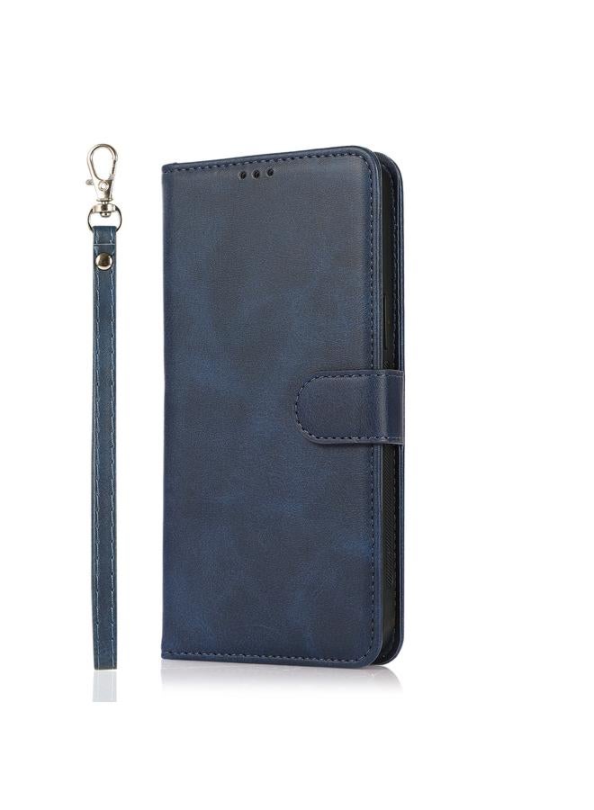 اس-توب جراب لهاتف Samsung Galaxy S10 Calf Texture 2 في 1 غطاء خلفي مغناطيسي قابل للفصل مع جراب جلدي أفقي قابل للطي مع حامل وفتحات للبطاقات ومحفظة وإطار للصور - Image 2