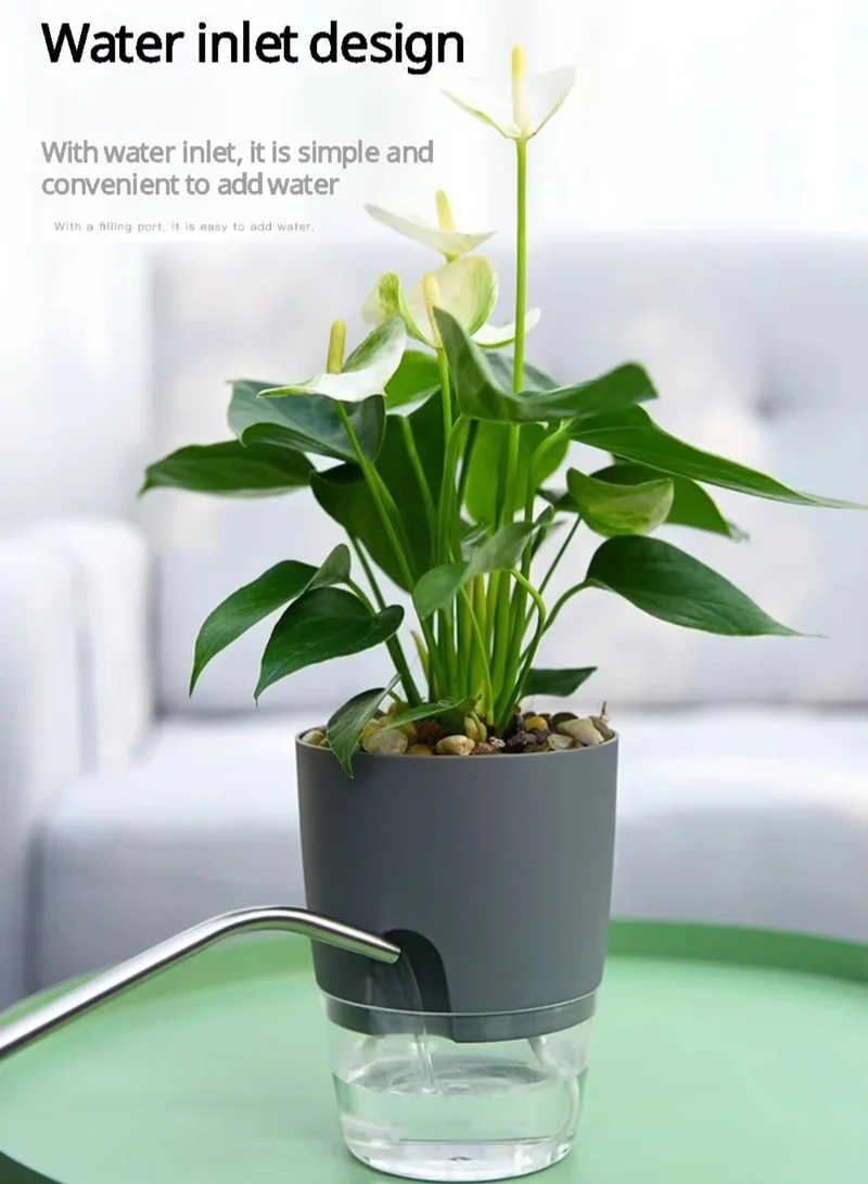 ثوجفيت أصص ذاتية الري صغيرة