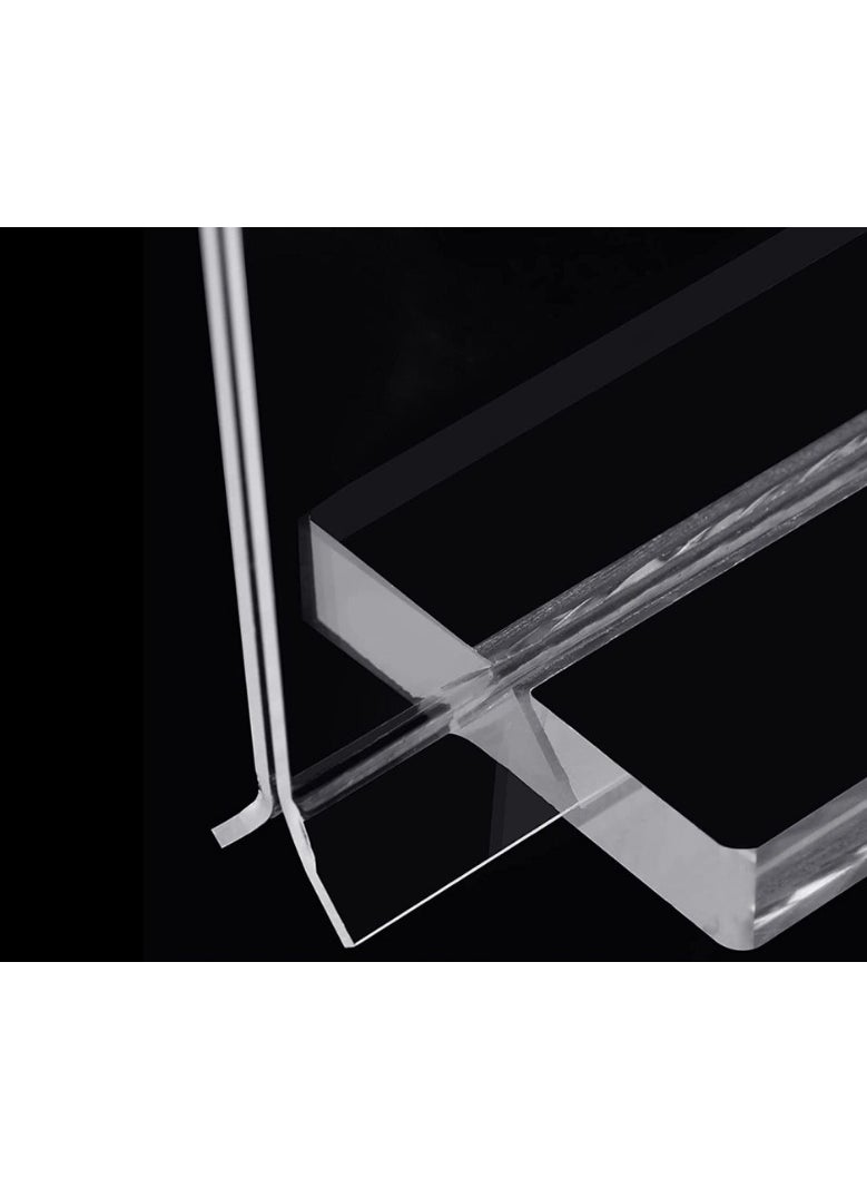 Kalon - A4 Acrylic table sign stand display clier card stand T-Shape, A4 Table Stands Double-Sided Menu Holders, A4 Plastic Display Sign Stands for Table Shop Restaurant Hotel Office, A4 (5Pack) - Image 1