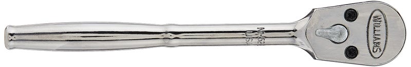 Williams JHWM-52EHA 1/4-Inch Drive Enclosed Head Ratchet with Chrome Finish - Image 1