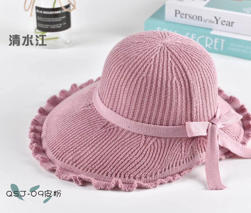 Fedora Hat Women European 9.5CM Chain Rolled Edge  Hat - Image 3