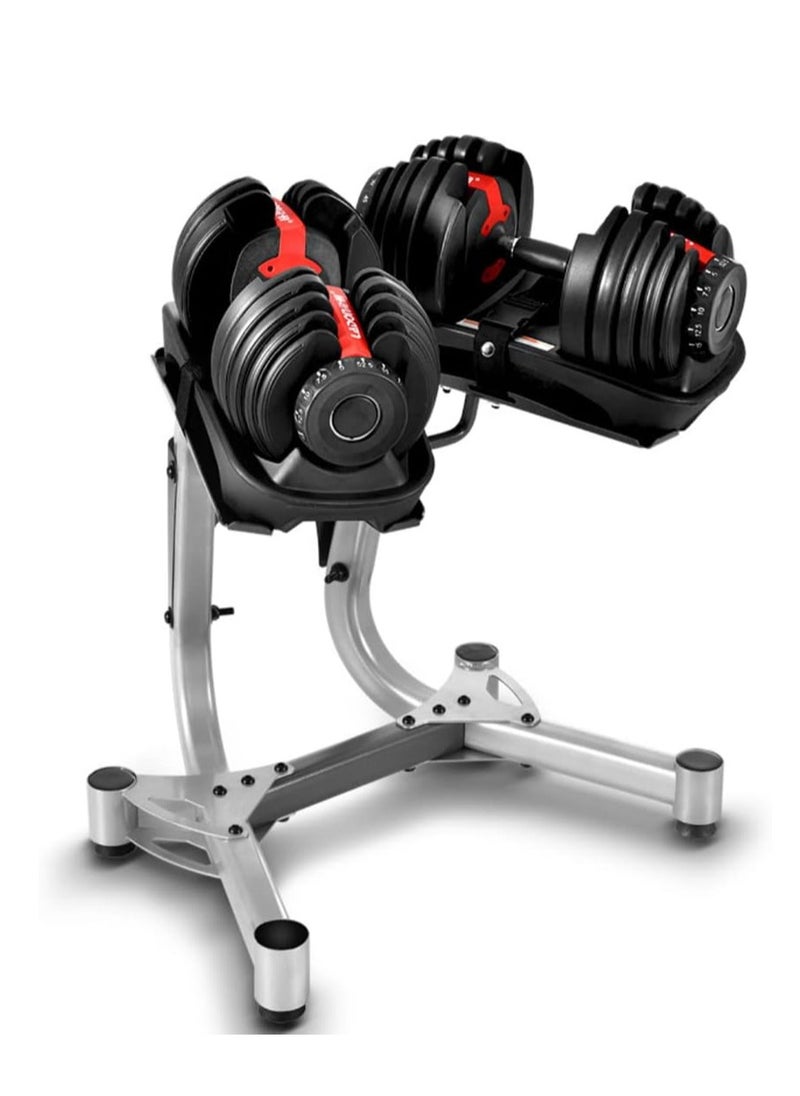 ALCOACH Adjustable dumbbell stand home fitness equipment  - Image 3