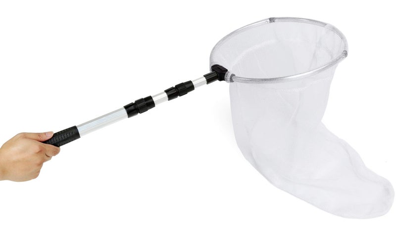 RESTCLOUD Butterfly Net with 12" Ring, 24" Net Depth, Handle Extends to 36 Inches (12" Ring, 36" Handle) - Image 4