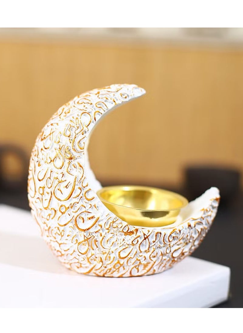 ماركة غير محددة - مبخرة مزخرفة بهلال رمضان,مبخرة الهلال الأنيقة - Image 1