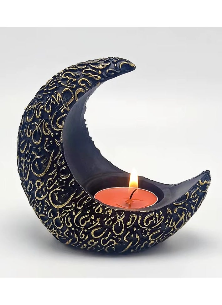 ماركة غير محددة - مبخرة مزخرفة بهلال رمضان,مبخرة الهلال الأنيقة - Image 1