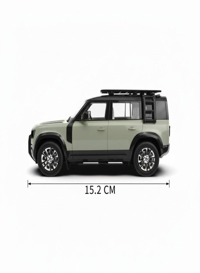 Wizplex MSZ Official Licensed 2020 Land Rover Defender 110 Diecast Model Car 1:32 Scale | Light & Sound | Pull Back Action | Metal SUV Toy | Collectible Display & Gift - Image 4