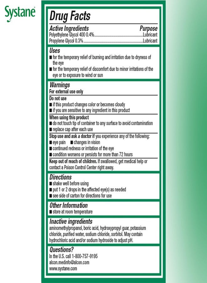 Systane Ultra Multi-Dose Preservative-Free Eye Drops Twin Pack (2x10ml) - Image 4