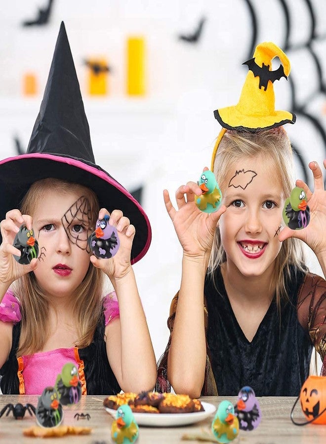 ArtCreativity 12 PCS Halloween Rubber Ducks, Zombie Rubber Duckies for Kids, Variety of Designs and Colors, Trick or Treat Supplies,Party Favors, Goodie Bag Filler, Halloween Themed Bathtub Toys - Image 4