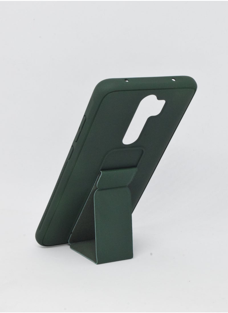 BORTONY - Redmi Note 8 Pro Case, Fully Covered With Finger Grip Stand Holder Anti Slip Shockproof Protective Case Cover For Xiaomi Redmi Note 8 Pro - Image 1