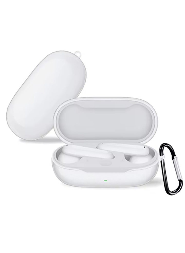 Compatible with Huawei Freebuds SE Transparent Case TPU Clear FreebudsSE Earphones Protective Cases With Keychain - Image 1