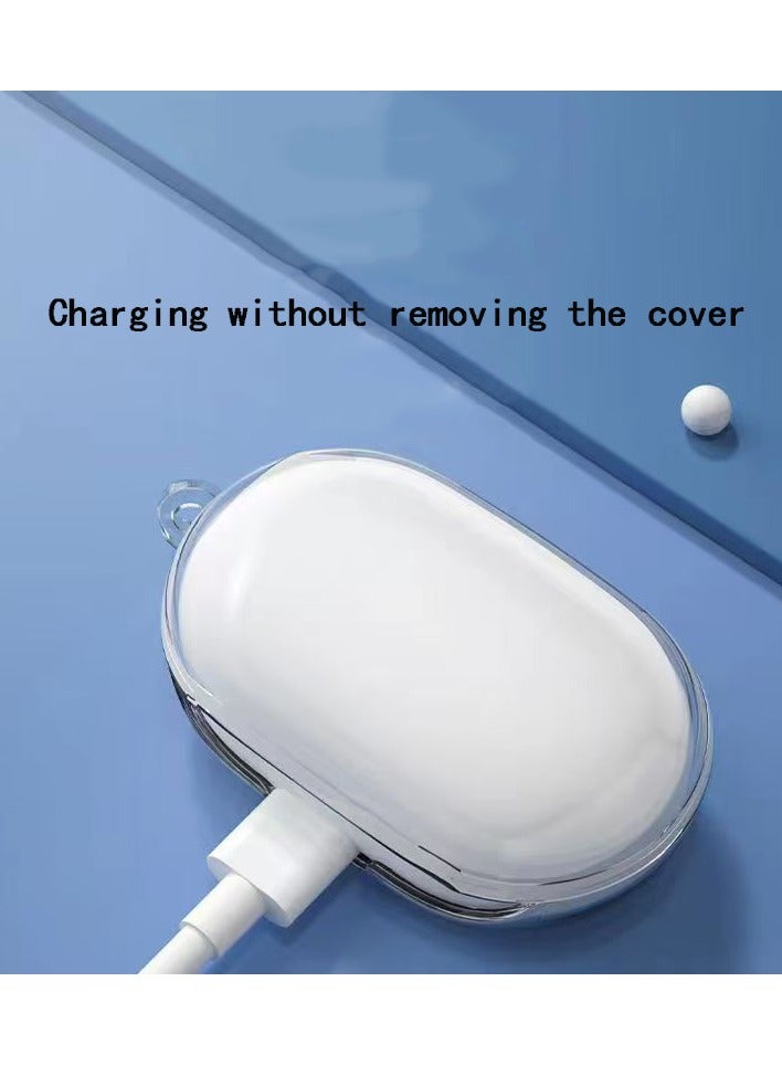 Compatible with Huawei Freebuds SE Transparent Case TPU Clear FreebudsSE Earphones Protective Cases With Keychain - Image 2