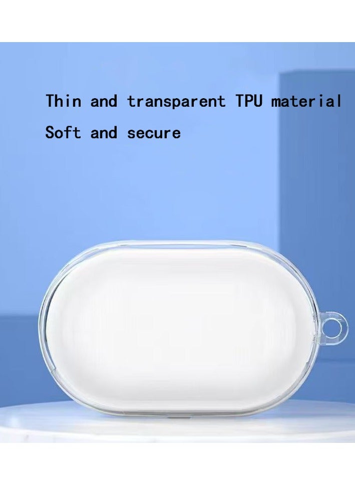 Compatible with Huawei Freebuds SE Transparent Case TPU Clear FreebudsSE Earphones Protective Cases With Keychain - Image 5