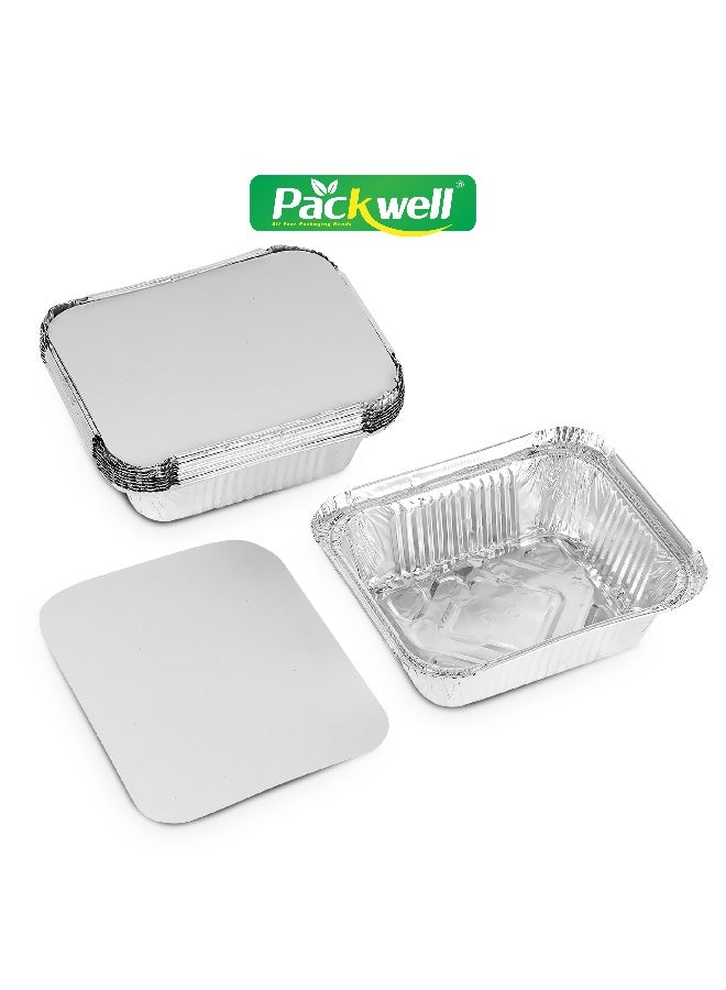 packwell Combo Aluminum Container with Lid 8342 10 Pcs * 3 pac 30 pcs - Image 5