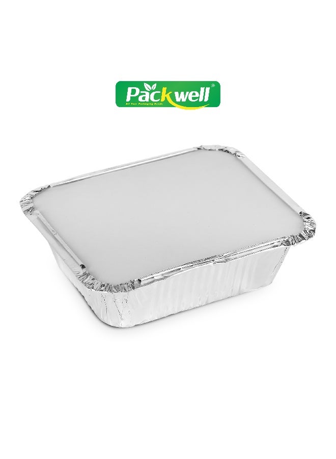 packwell Combo Aluminum Container with Lid 8342 10 Pcs * 3 pac 30 pcs - Image 2