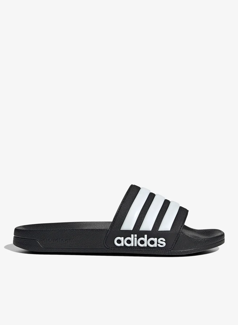 Adidas Core Black / Cloud White / Core Black Adilette Shower for Men | Best Price UAE