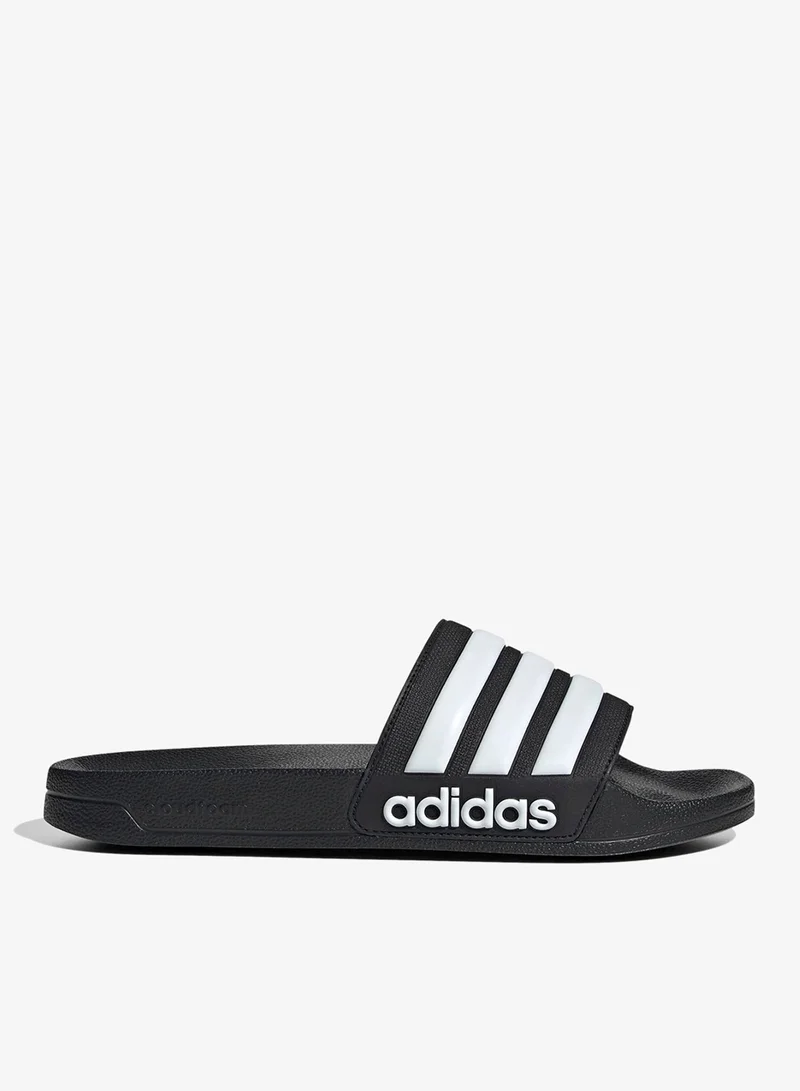 Adidas Core Black / Cloud White / Core Black Adilette Shower for Men | Best Price UAE