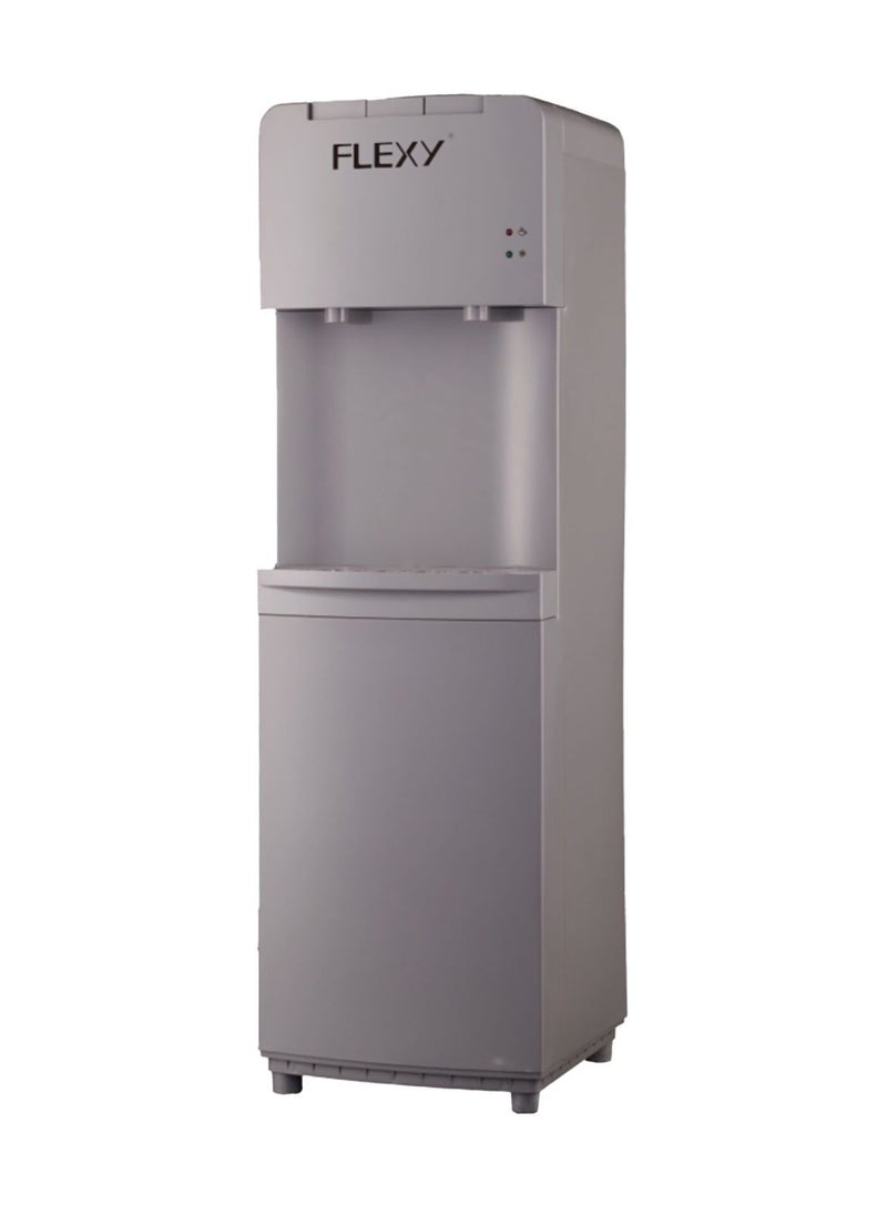 Flexy Hot & Cold Water Dispenser, Germany Tech, Push Tap, SS Tank, Compressor Cooling, Auto Temp Control, Overheat Protection, 500W/220V, Grey, 2-Year Warranty  - Image 1