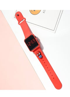 DTBG 4 Pcs Kids' Square Water Resistant Silicone Digital Watch  - Image 3