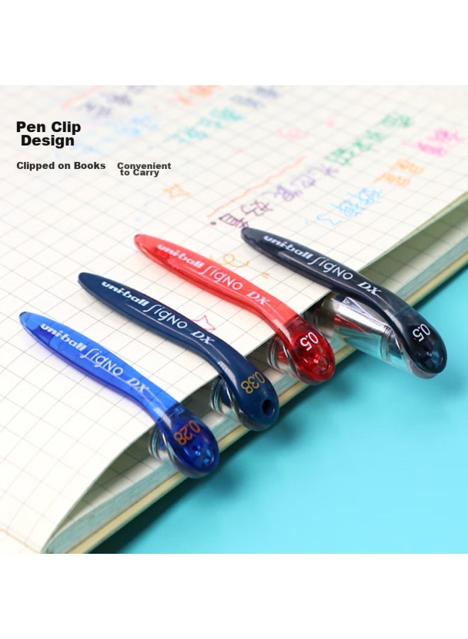 يوني Mitsubishi (uni) UMR-151 قلم مالي 0.38 مم قلم جل للطلاب (حشوة UMR-1) أسود عبوة 5 قطع - Image 3