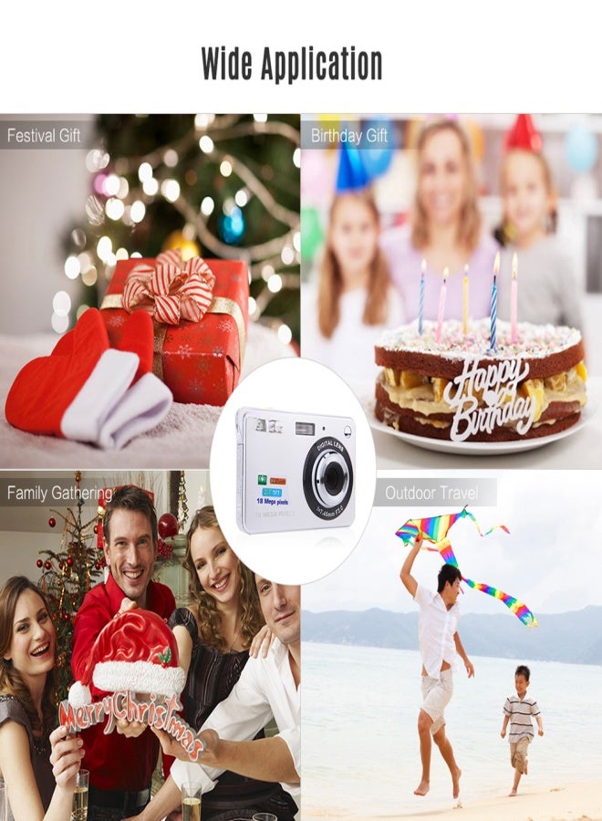 Amkov Compact HD Digital Camera Video Camcorder 18MP 2.7 - Image 5