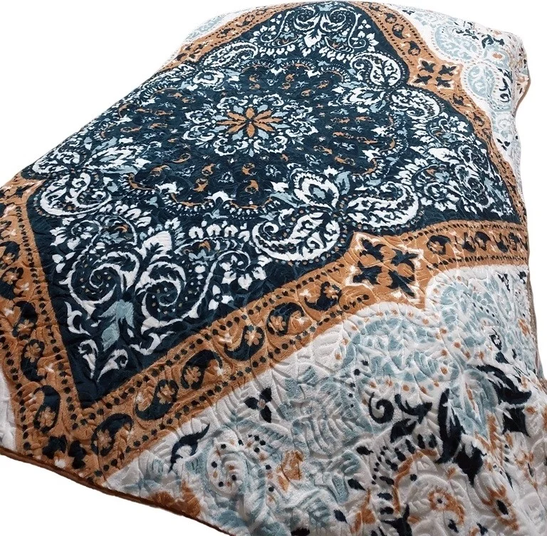 MERINOS Fashion Double Mink Blanket (200X240)-AZUL Petrol