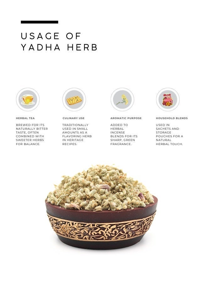 AWAFI MILL YADHA Herb - Dried Yarrow Cut Yarrow Flower 500 g | 17.6 Oz - Image 3