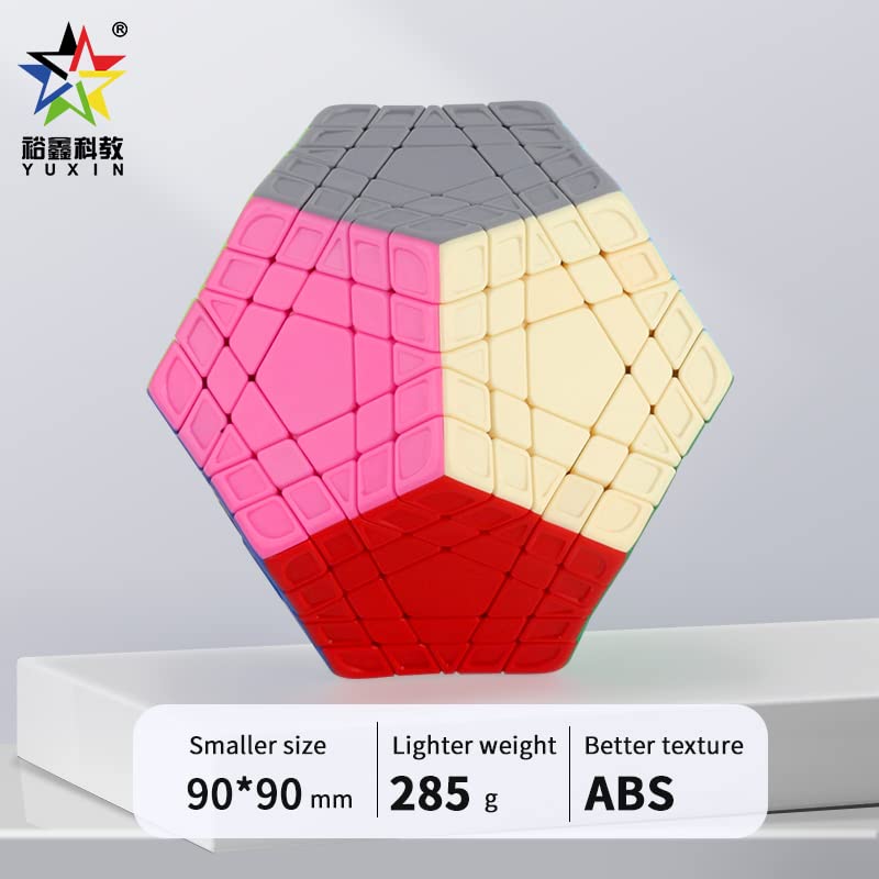 Cuberspeed Yuxin gigaminx stickerless 12 Sided Cube Megaminx 5x5 Layer Speed Cube Gigaminx 5x5 Puzzle Cube - Image 3