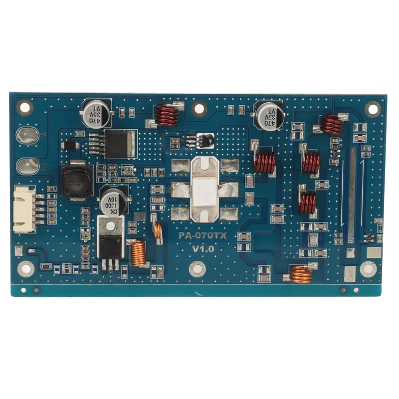 وحدة مضخم قوة إف إم 50 واط: بناء اللوحة المطبوعة (PCB)، اكتشاف المقاومة المتبادلة للموجات (SWR) ودرجة الحرارة - نطاق واسع 87-108 ميجاهرتز، إعداد سهل محطات الراديو إف إم ومعدات البث - Image 1