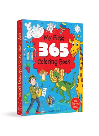 My First 365 Coloring Book With Tear Out Sheets