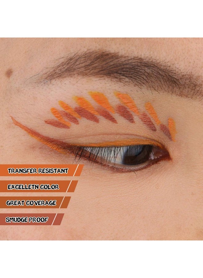 Water Activated Split Cake Eyeliner Retro Hydra Liner Makeup Brown And Mid Brown Color Face Body Paint(8G) - pzsku/Z05A025E84C1C87704809Z/45/_/1734437887/2775e141-7408-47e4-bf67-21a884c679de