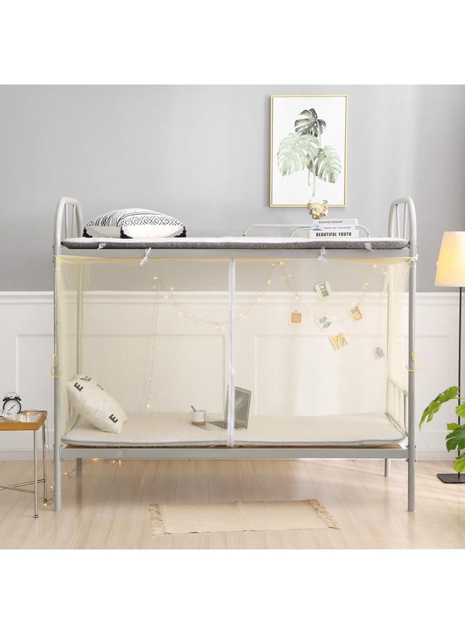 Bluejw Student Dormitory Zipper Mosquito Net Dust Top 0.9m Upper And Lower Bunk Bedroom 1m Single Double Bed 1.2 Household 1.5 Meters - Image 1