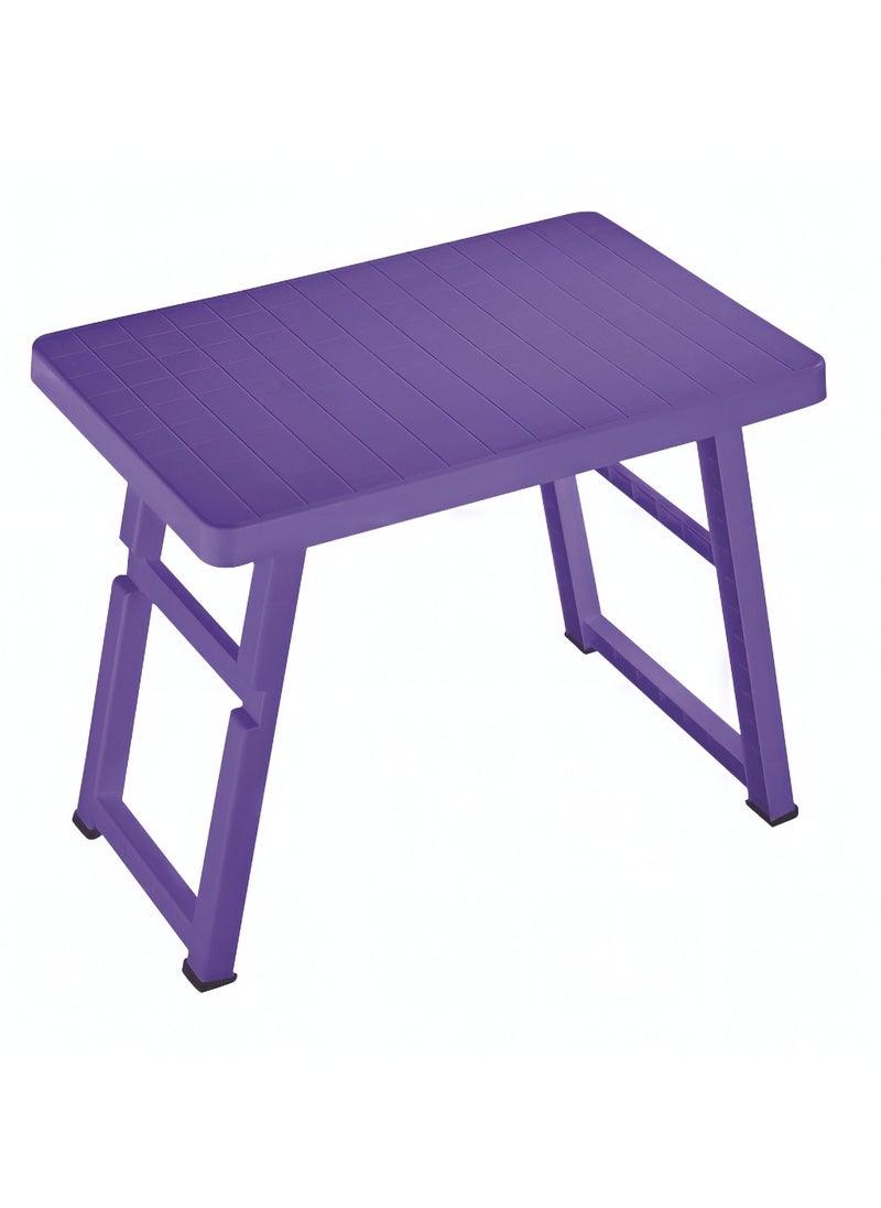 Witforms Portable Folding Outdoor Table L 72" X W 48" X H 57" - Perfect For Camping, Picnic, Beach, Cookouts And More - Weatherproof And Rust Resistant  - Image 1
