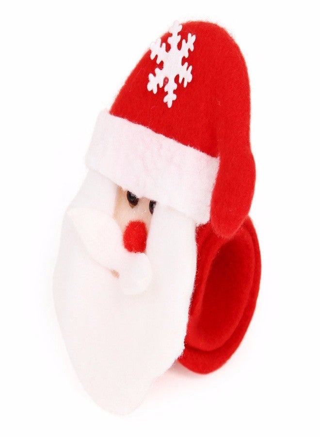 Tickles Red Santa Claus Christmas Party Hand Bracelet Band for Kids Boys & Girls (Size: 21 cm; Pack of 5) - Image 5