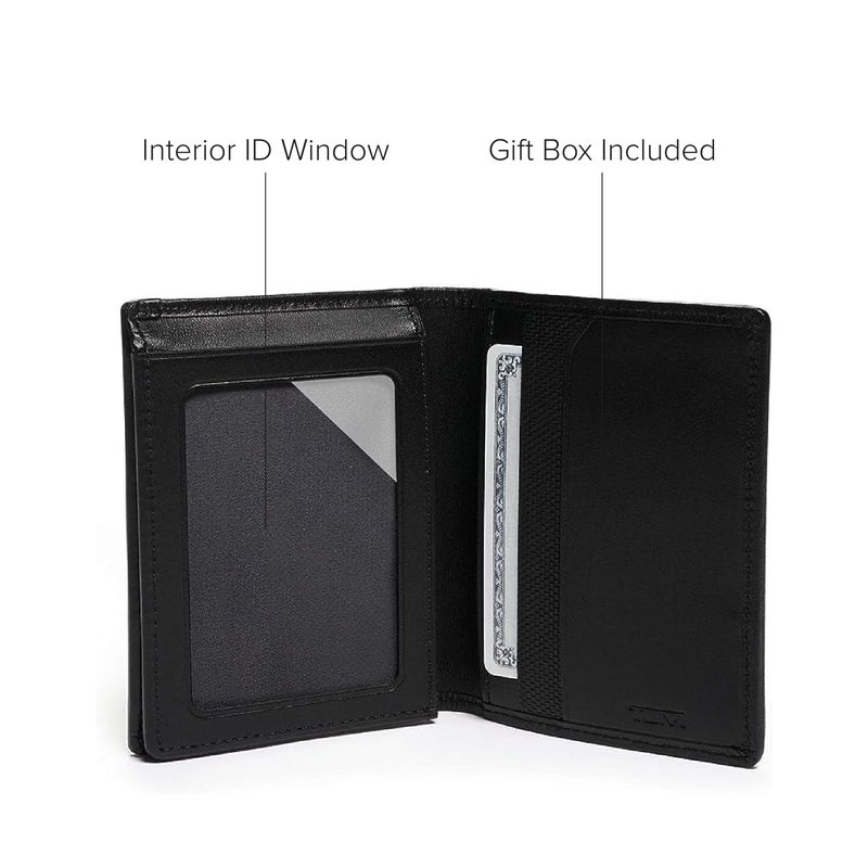 TUMI - Alpha L-Fold Wallet - Slim Bifold Wallet - Durable Ballistic Nylon Wallet - With Premium Gift Box - 4.4" X 3.4" X 0.7" - Black - Image 5