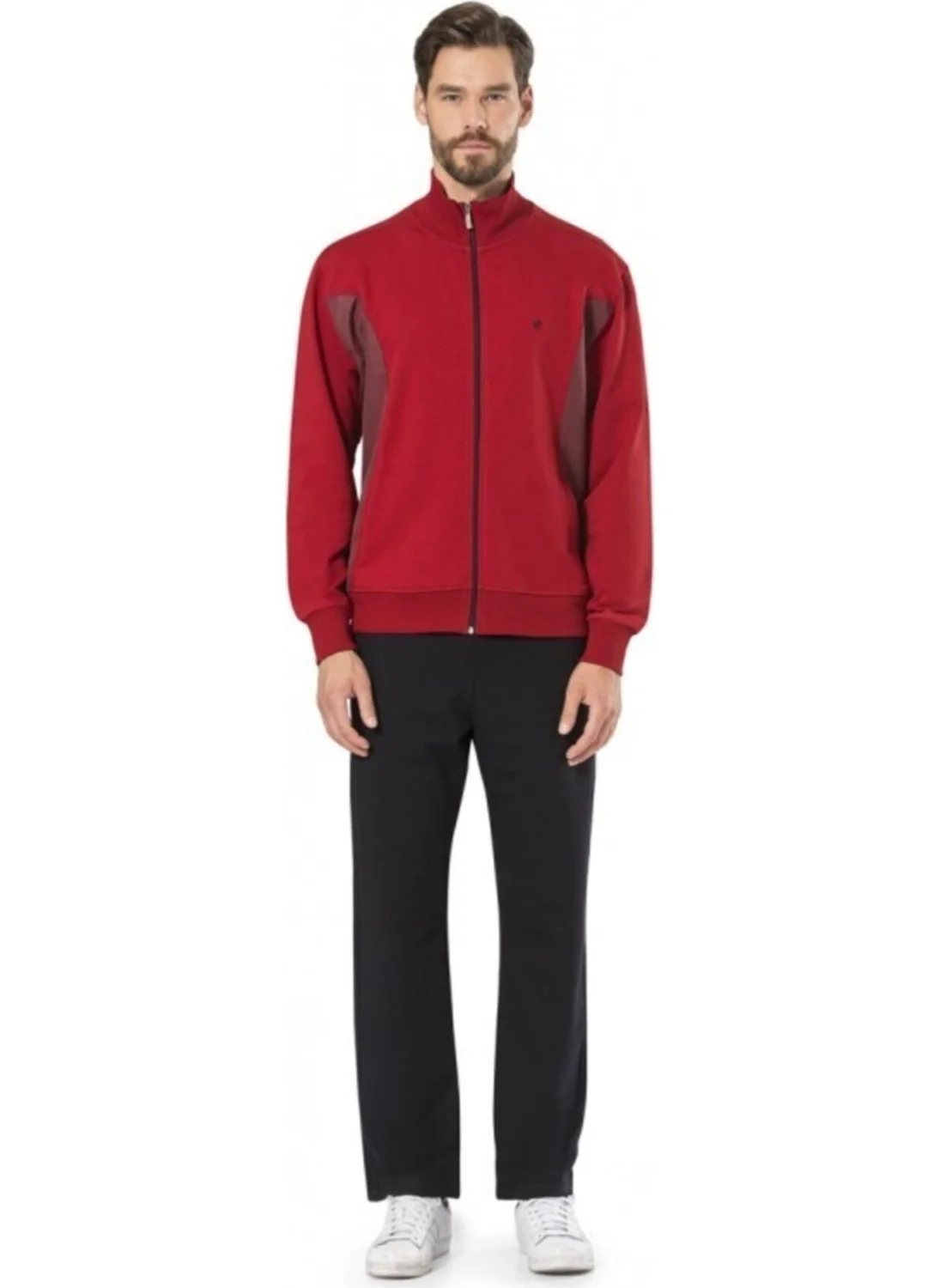 pierre cardin 7000 Men's Tracksuit - Claret Red