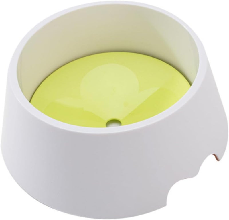 No-Spill Dog Water Bowl Pet Accessory for Dogs Cats Elevated Base Slow Feed Feature - Image 1