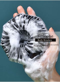 Silicone Body Scrubber Shower Body Brushes With Hook Gentle Exfoliating Silicone Loofah More Hygienic Than Traditional Shower Loofah for All Kinds of Skin - pzsku/Z05A082411FFA52A6D147Z/45/_/1730958908/fadca6cc-9a38-4e13-a5d6-d644b85bbb05