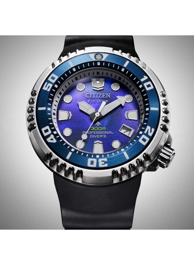 CITIZEN Citizen Unite with Blue Limited-Edition Promaster Dive E365 Blue Dial New-Release ECO‑DRIVE Diver 300 m BN1025‑08L  - Image 1