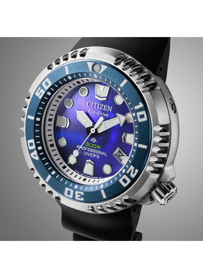CITIZEN Citizen Unite with Blue Limited-Edition Promaster Dive E365 Blue Dial New-Release ECO‑DRIVE Diver 300 m BN1025‑08L  - Image 2