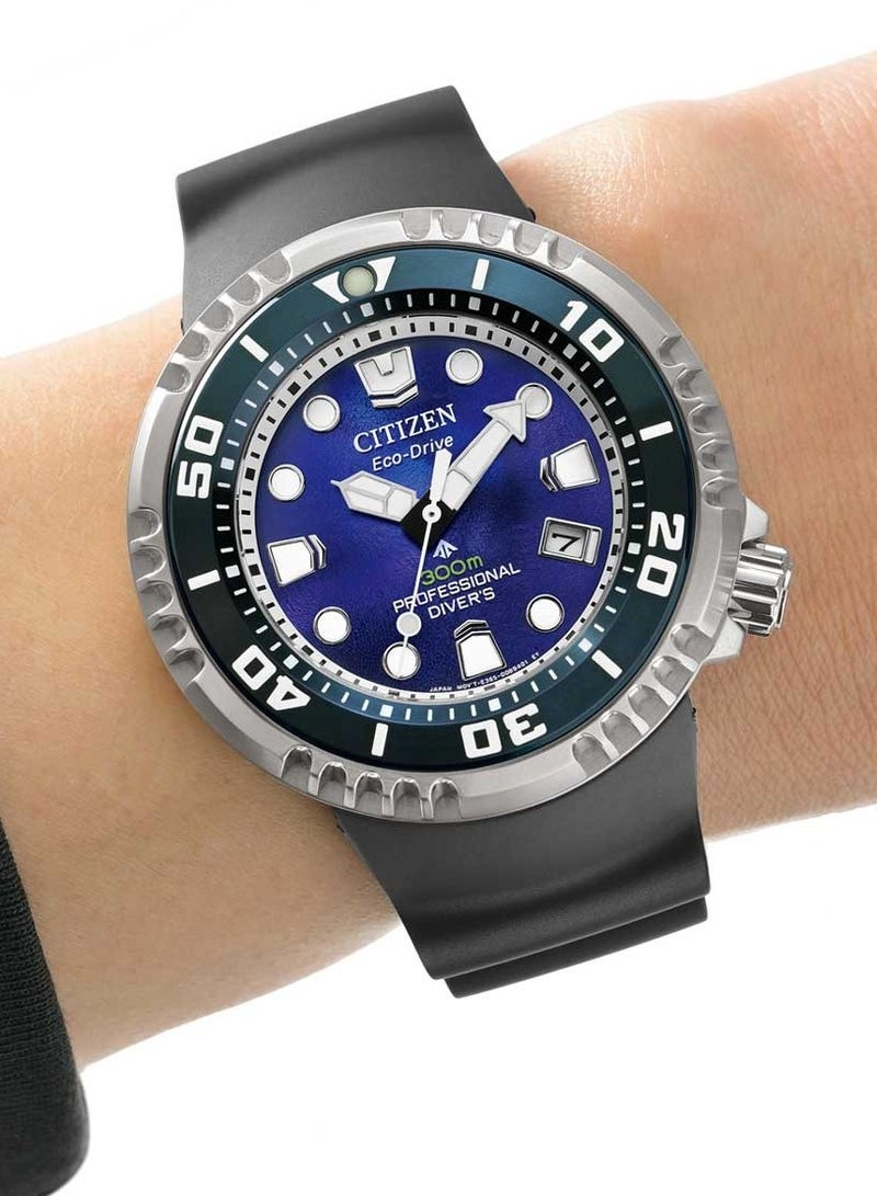 CITIZEN Citizen Unite with Blue Limited-Edition Promaster Dive E365 Blue Dial New-Release ECO‑DRIVE Diver 300 m BN1025‑08L  - Image 3